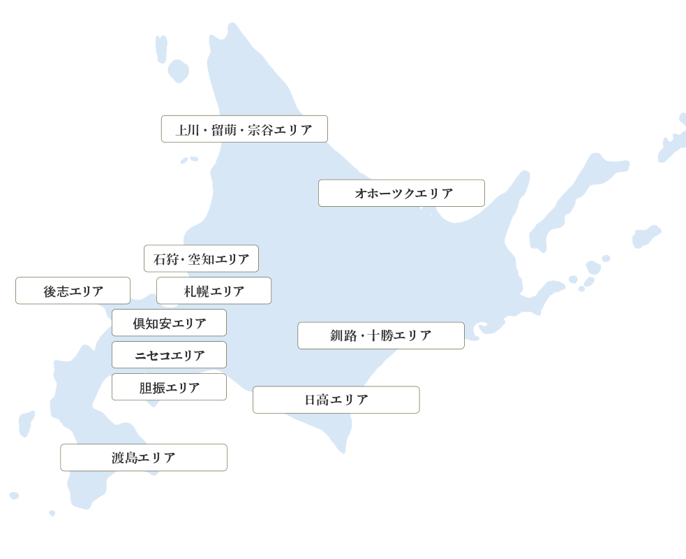 北海道マップ